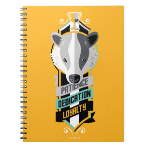 Carnet Harry Potter   HUFFLEPUFF™ House Traits Sigil