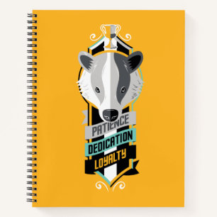Carnet Harry Potter  HUFFLEPUFF™ House Traits Sigil