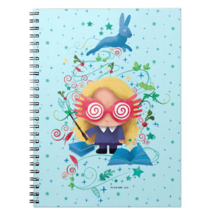 Carnet Harry Potter Luna Lovegood Graphique