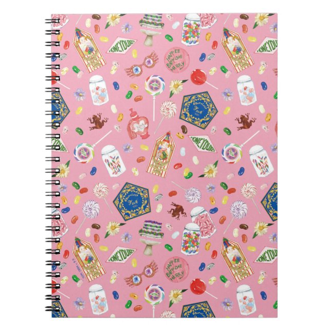 Carnet HARRY POTTER™ | Motif Grenouilles en Chocolat & Co (Devant)
