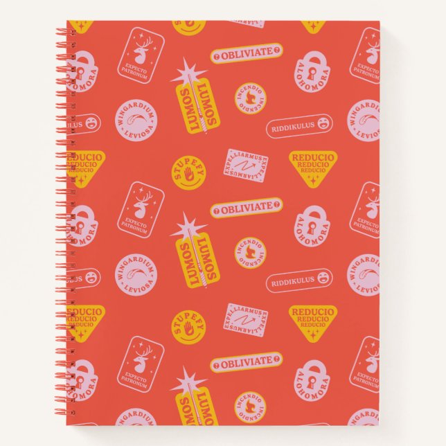 Carnet HARRY POTTER™ | Motif Spings (Devant)