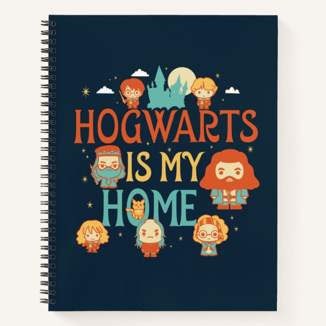 CARNET HARRY POTTER™ | POUR MOI, HOGWARTS™ EST MA MAISON (Devant)