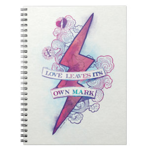 Carnet Harry Potter Spell   Love Leaves Its Own Mark