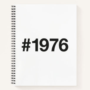 Carnet Hashtag 1976 49 Anniversaire