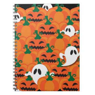 Carnet Haunted Halloween Pumpkin Patch Ghosts