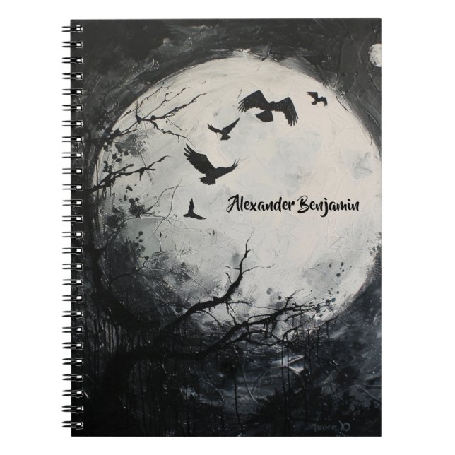 Carnet Haunted Night Halloween (Devant)