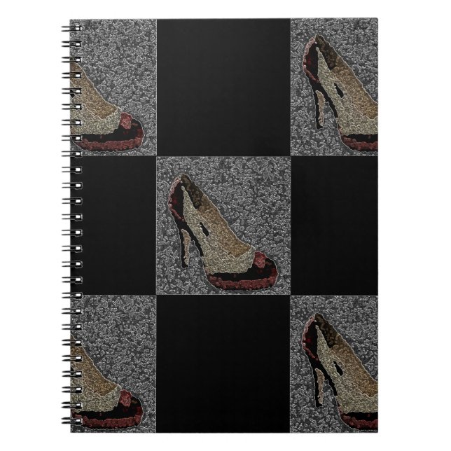 Carnet Hauts talons texturés (Devant)