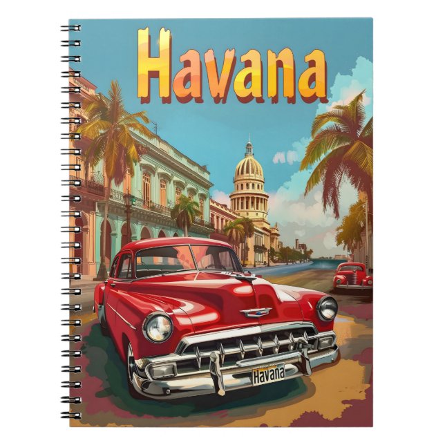 Carnet Havana Dreams : Croisière en voiture d'époque (Devant)
