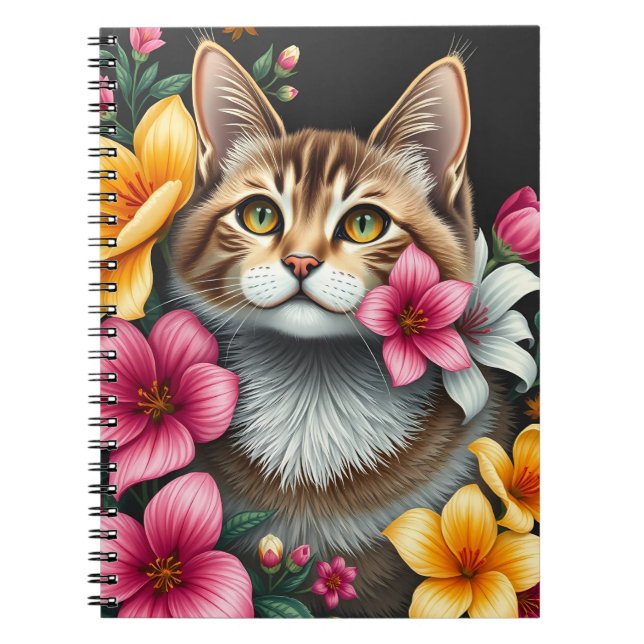 Carnet Havre de chat botanique (Devant)