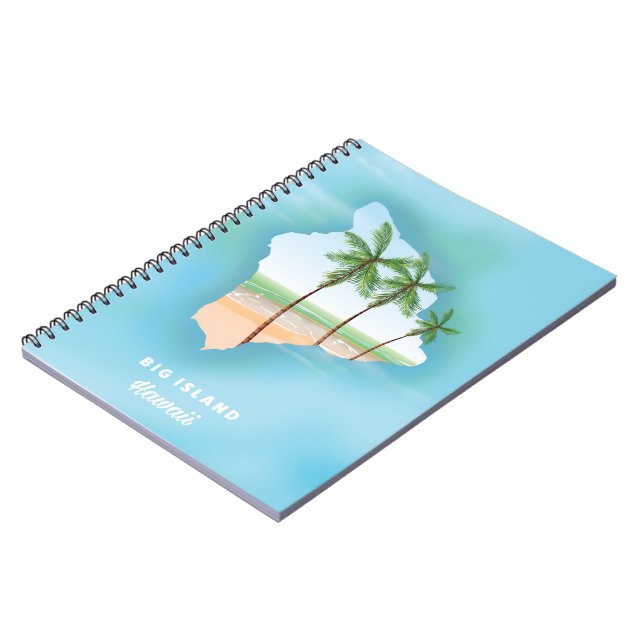 Carnet Hawaï Grande île (Côté gauche)