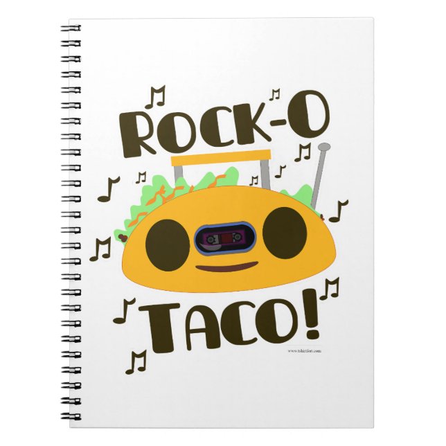 Carnet Hé taco de Roche-o (Devant)