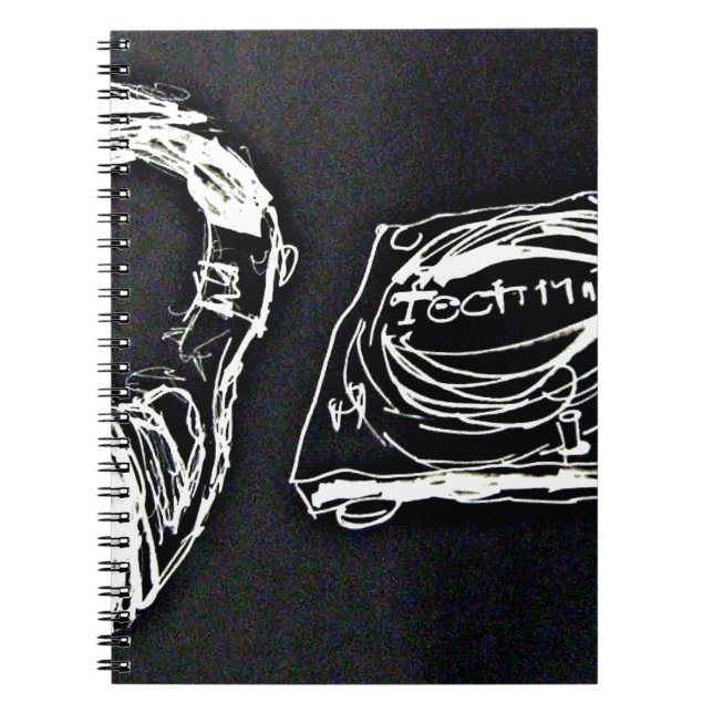 Carnet Headphone and DJ Turntable MK2 (Devant)