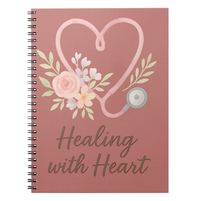 Carnet Healing with heart  (Devant)