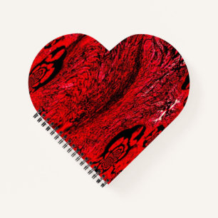 Carnet Heart of Chaos – Infinite Red Spiral