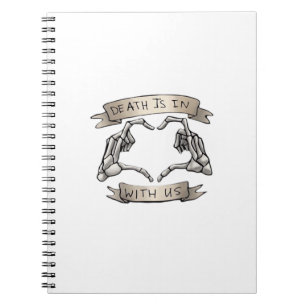 Carnet Heartagram - La Mort Est Classique - Squelette Hea
