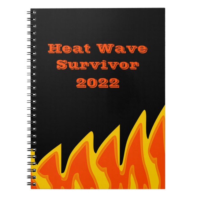 Carnet Heat Wave Survivor 2022 (Devant)