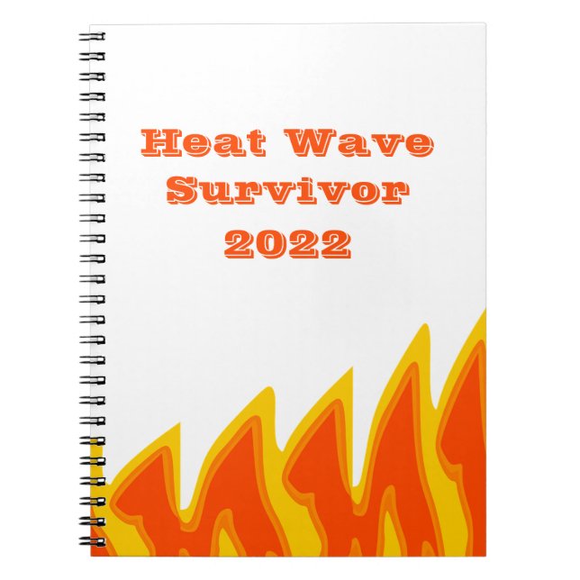 Carnet Heat Wave Survivor 2022 (Devant)