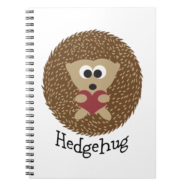Carnet Hedgehug Hedgehog (Devant)