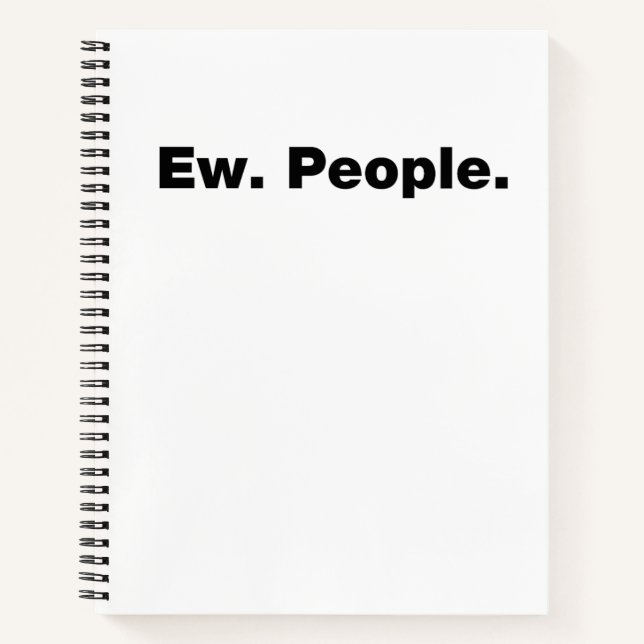 Carnet Hein. Les gens. (Devant)
