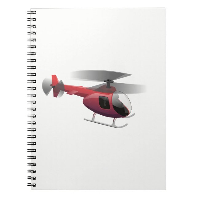 Carnet Hélicoptère (Devant)