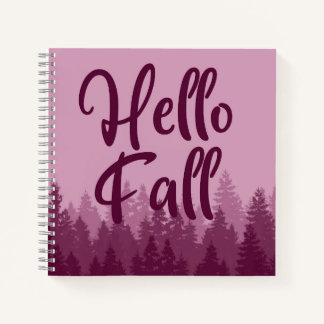 Carnet Hello Fall Season