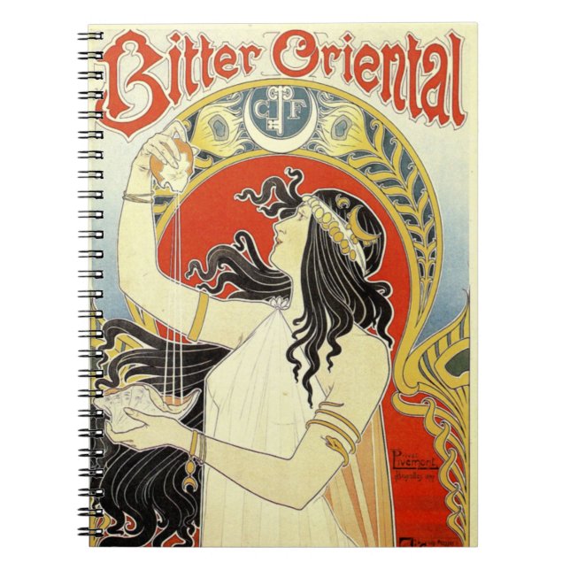 Carnet Henri Privat Livemont - Amer Bitter Oriental (Devant)