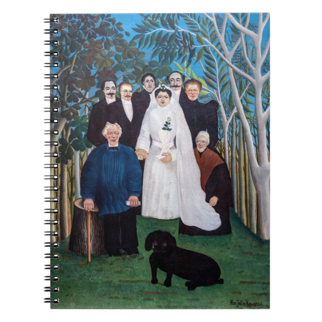 Carnet Henri Rousseau - La fête de mariage (Devant)