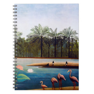Carnet Henri Rousseau - Les Flamants roses