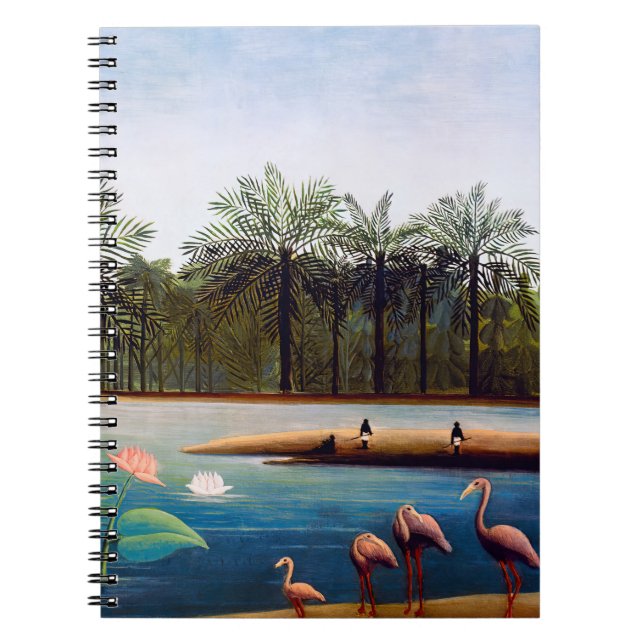 Carnet Henri Rousseau - Les Flamants roses (Devant)
