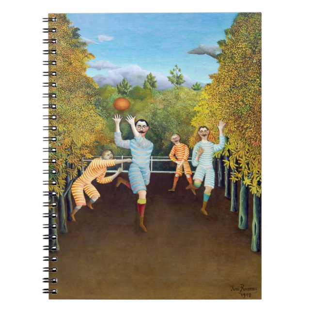 Carnet Henri Rousseau - Les joueurs de football (Devant)