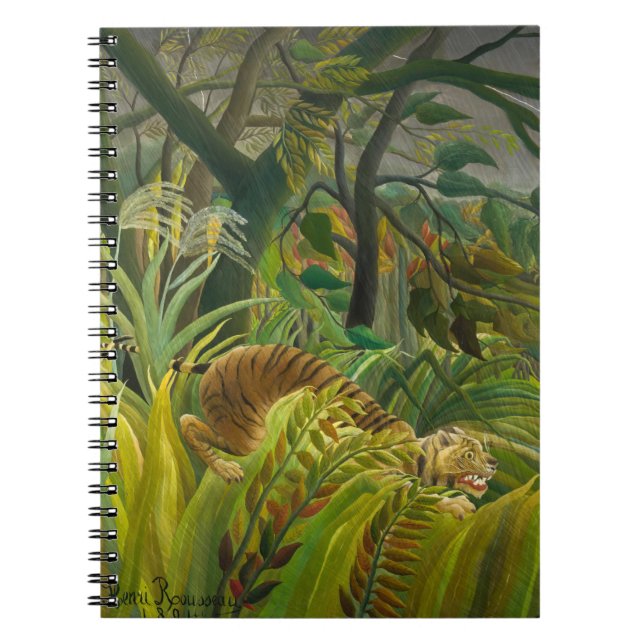 Carnet Henri Rousseau - Surpris ! (Devant)