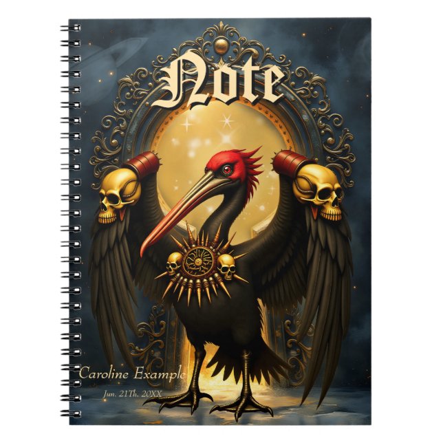 Carnet Héraut de la Porte Dorée Le Pélican Nocturne (Devant)