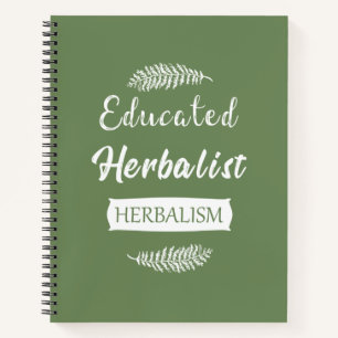 Carnet Herbaliste diplômé médecine naturelle