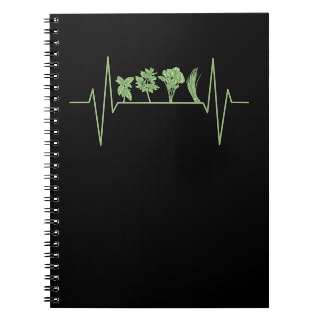 Carnet Herbes Plante Heartbeat (Devant)