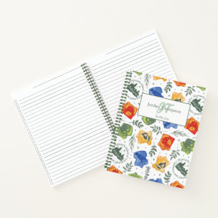 Carnet Hérbologie magique HOGWARTS™ Maisons Motif