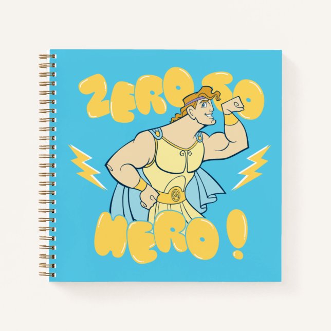 Carnet Hercules - Zero to Hero Notebook (Devant)