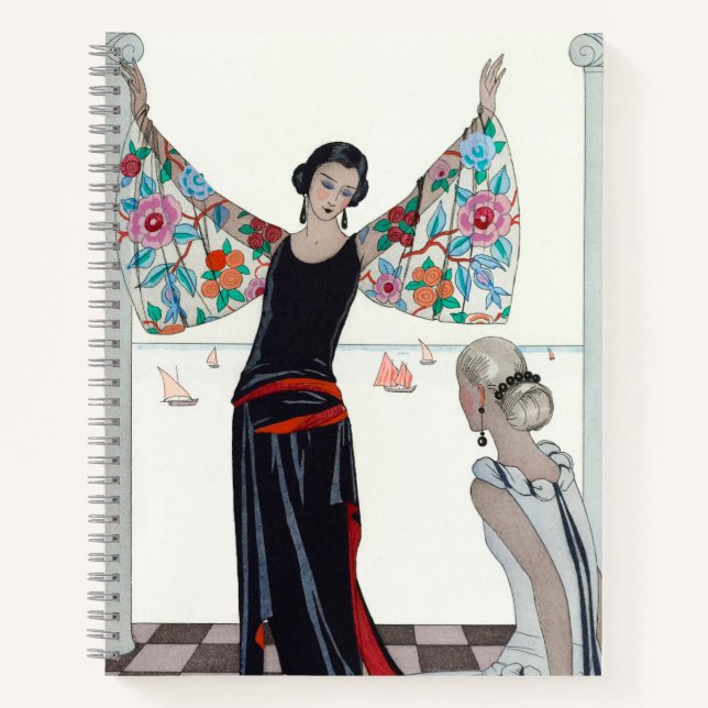 Carnet Here Are My Wings - George Barbier (Devant)