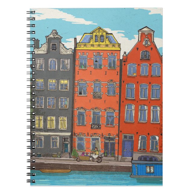Carnet Herengracht Canal Amsterdam Pays-Bas (Devant)