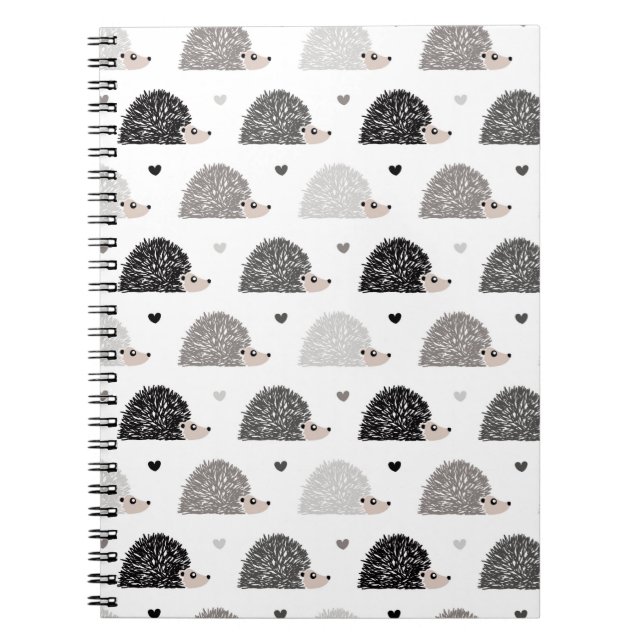 Carnet Hérissons et coeurs (Devant)