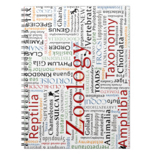 Carnet Herpetology dans la typographie