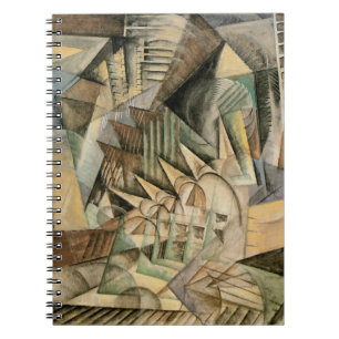 Carnet Heure de pointe, New York par Max Weber, Cubisme v