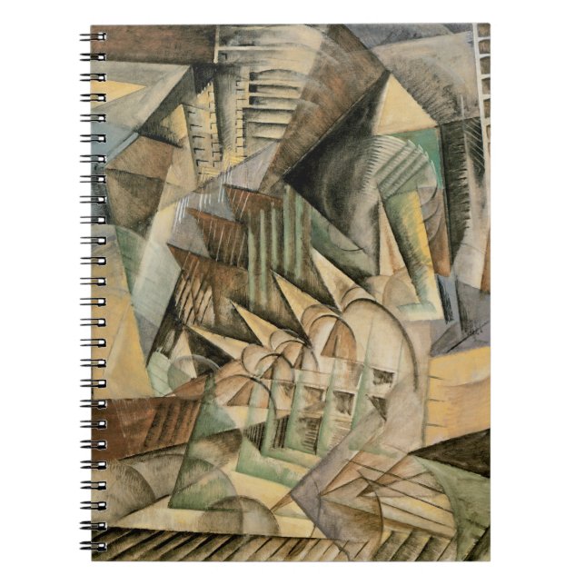 Carnet Heure de pointe, New York par Max Weber, Cubisme V (Devant)