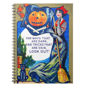 Carnet Heure d'Halloween tombée