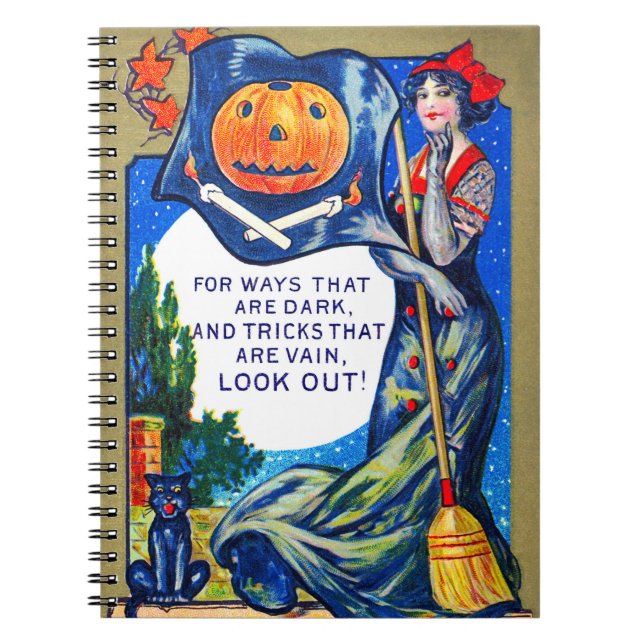 Carnet Heure d'Halloween tombée (Devant)