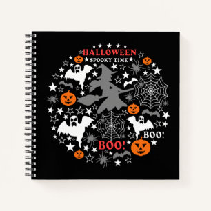 Carnet Heure Éffrayante Halloween