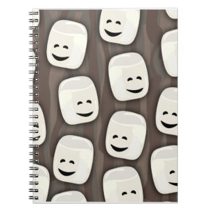 Carnet Heureux Motif des amis de Marshmallow