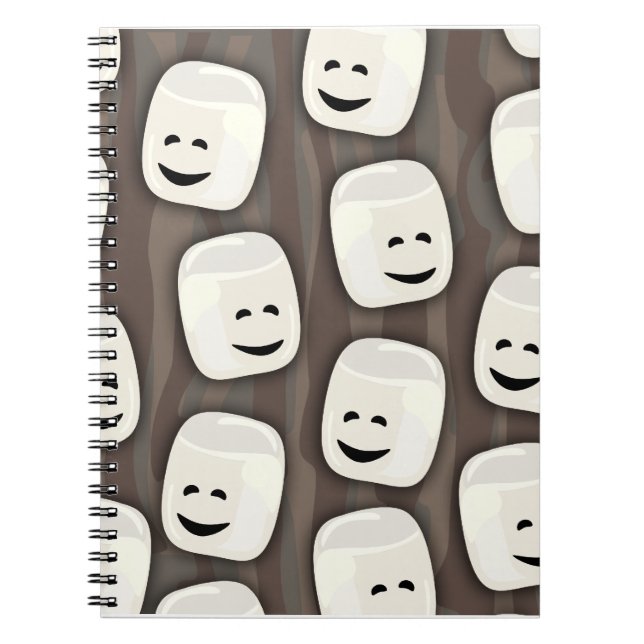 Carnet Heureux Motif des amis de Marshmallow (Devant)