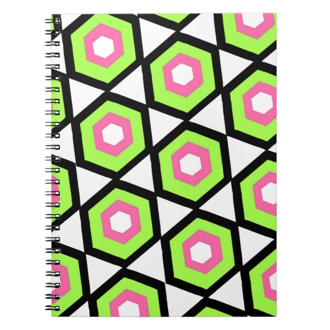 Carnet Hexagone (Devant)