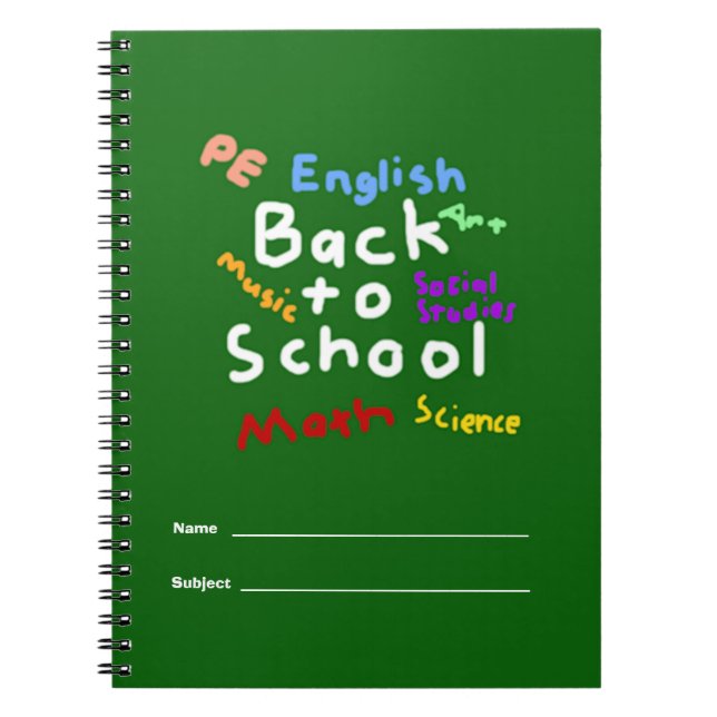 Carnet HI54EDU Retour À L'École (Devant)