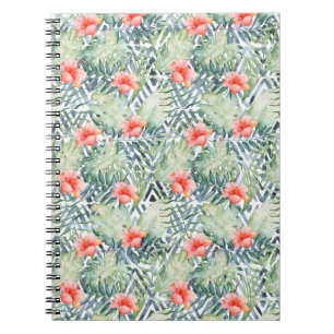 Carnet Hibiscus tropical Floral
